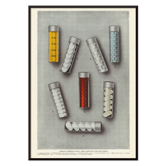 , with black aluminium frame on white background