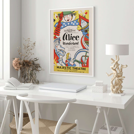 , framed and displayed in home decor