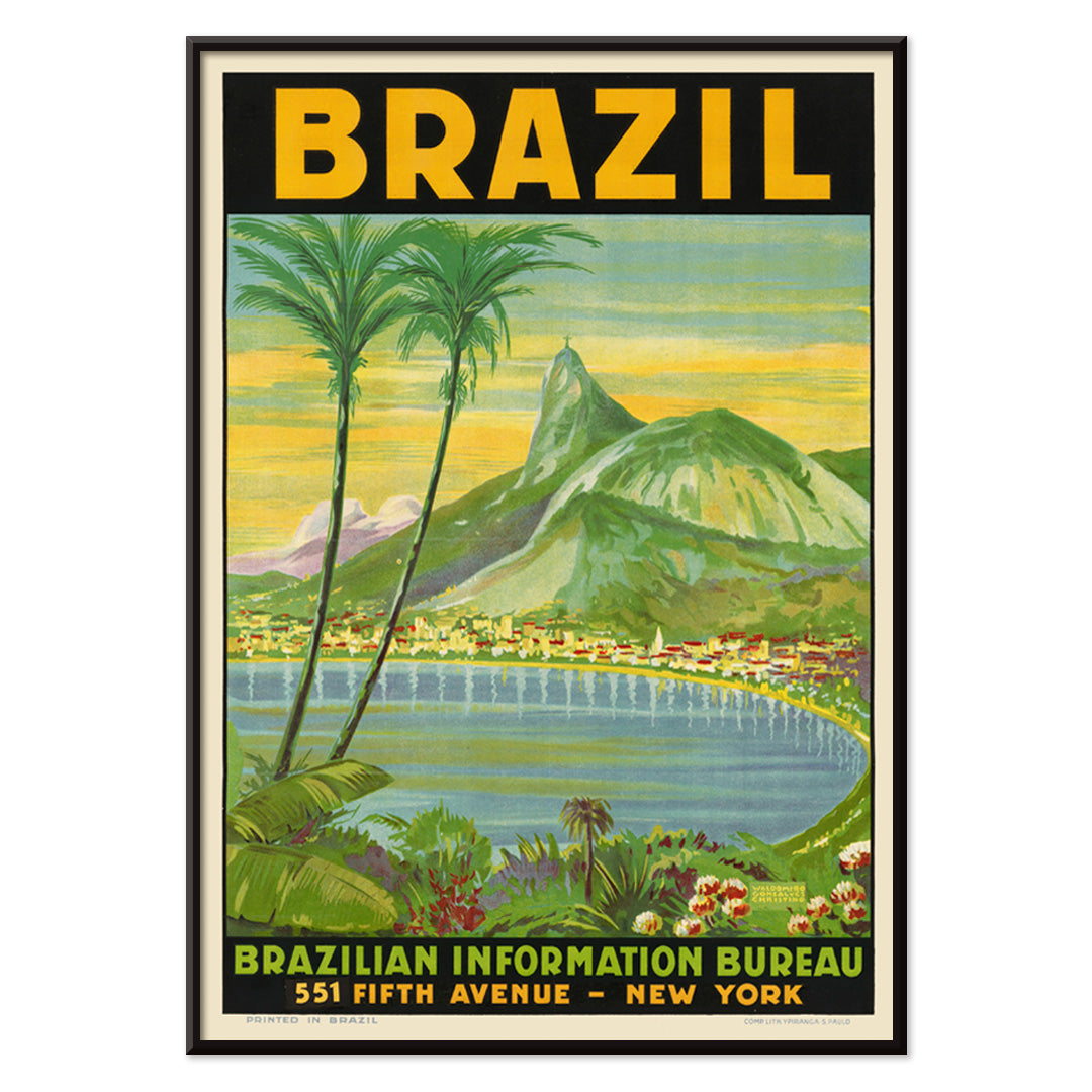 , with black aluminium frame on white background