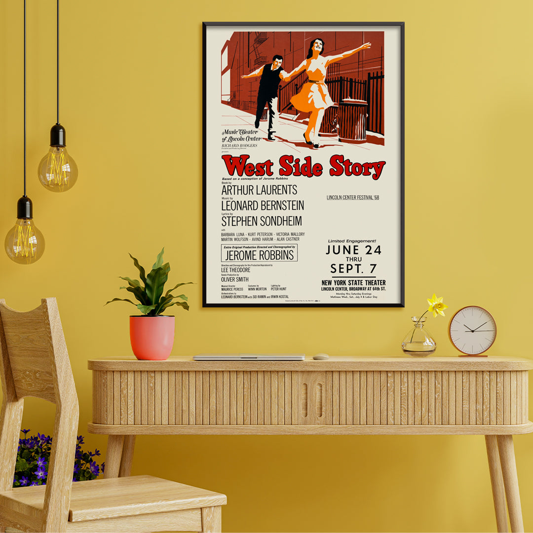 , framed and displayed in home decor