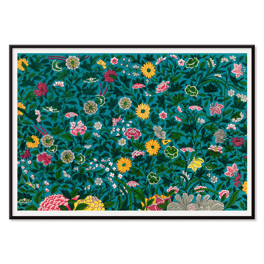 , with black aluminium frame on white background