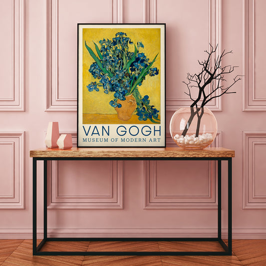 , framed and displayed in home decor