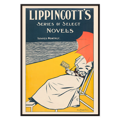 , with black aluminium frame on white background