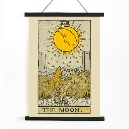 , with wooden magnetic frame on white background