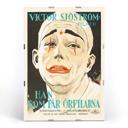 , framed and displayed in modern living room decor