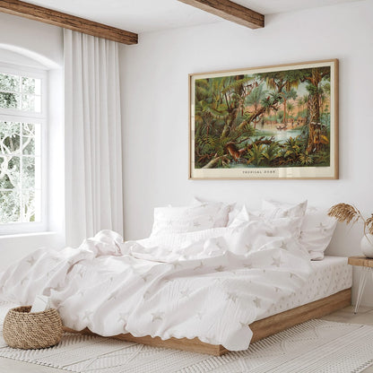 , framed and displayed in home decor