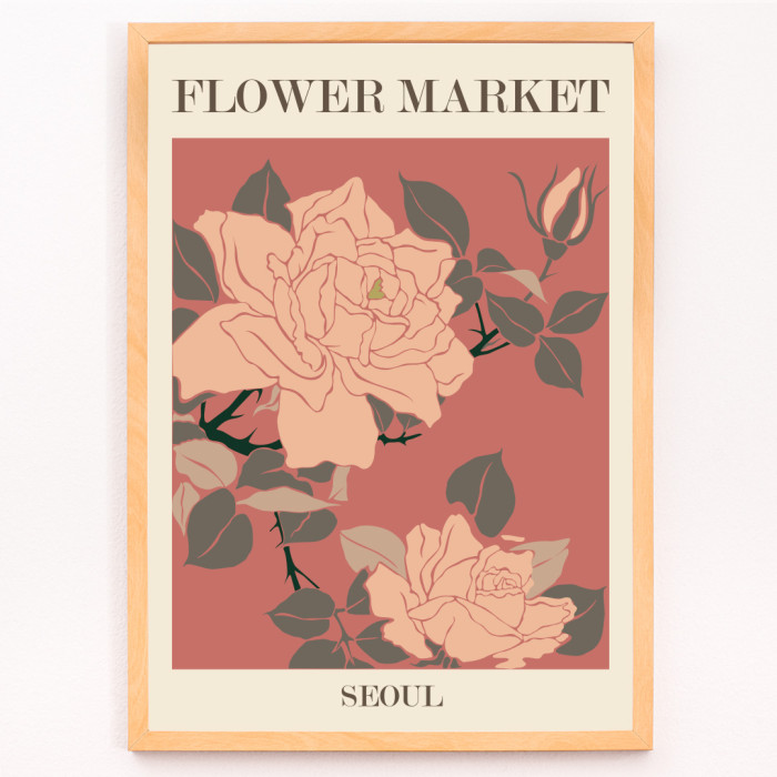 Mercato dei fiori - Seul